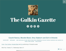 Tablet Screenshot of gulkingazette.com